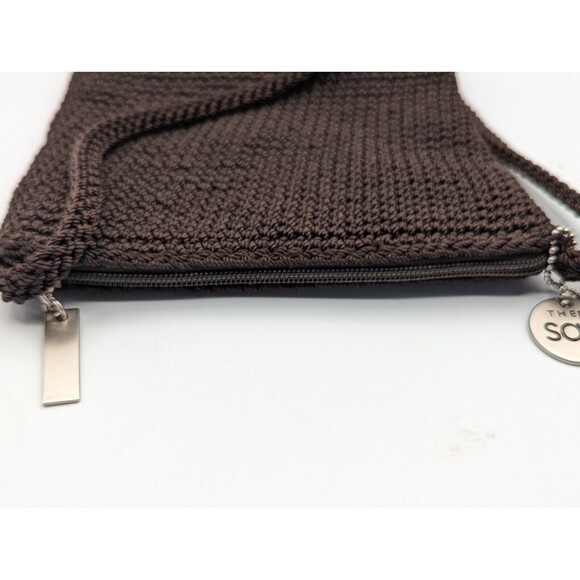 The sak Brown Crossbody crochet bag, small, zip top - Picture 7 of 12